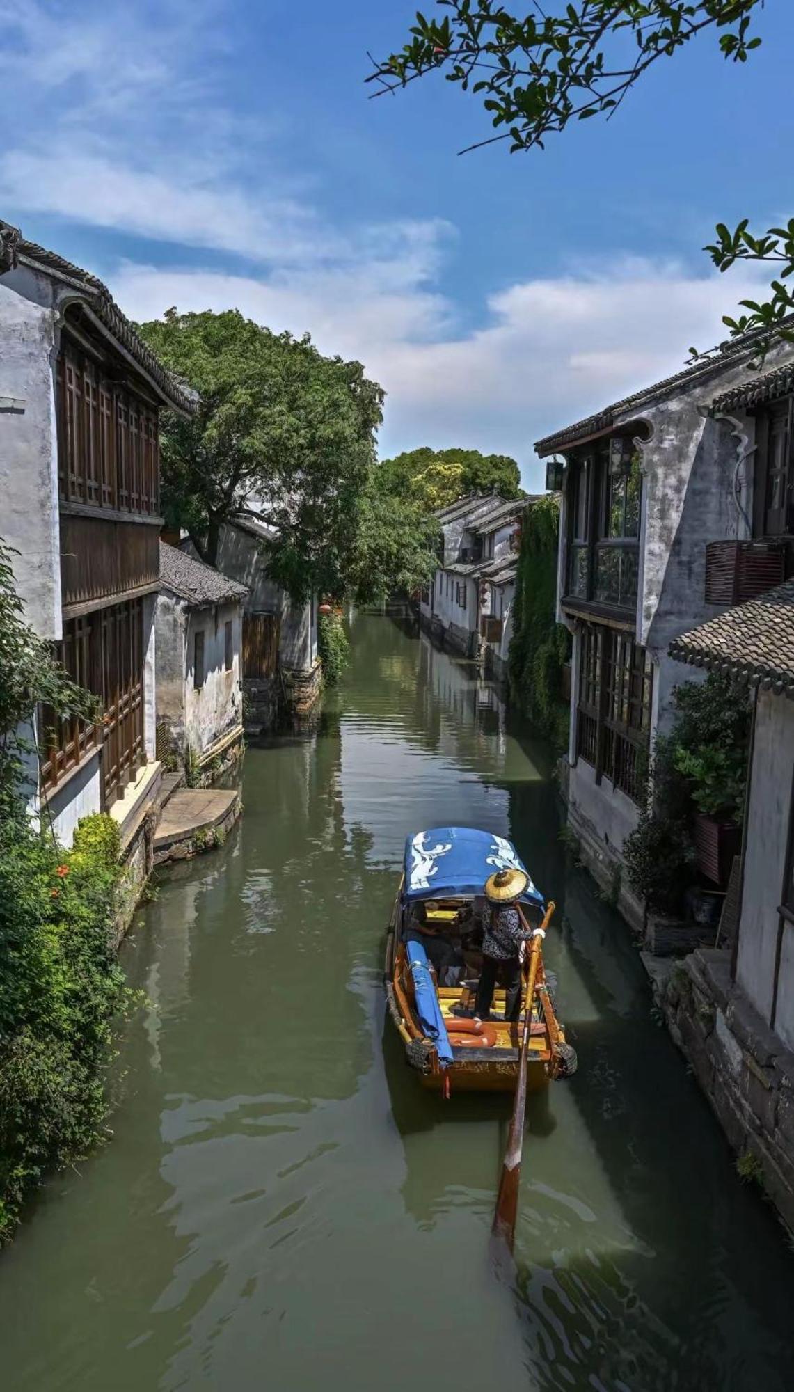 Suzhou Zhouzhuang Slowlife River View Lnn Kunshan  Exterior foto